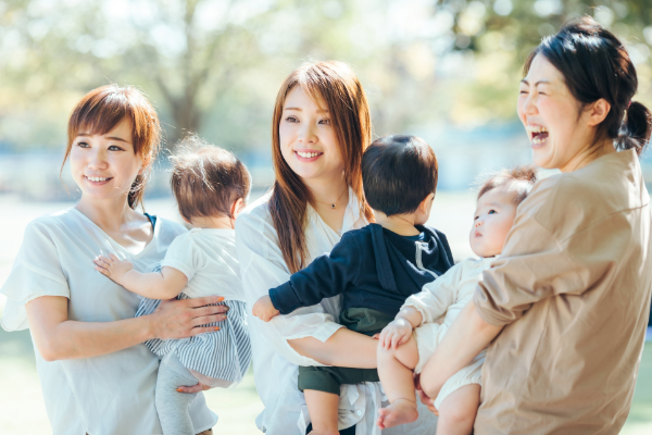 子育てについて気軽に相談できる