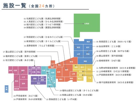 公益財団法人鉄道弘済会　保育所・認定こども園（全国24園） 園長先生・採用担当からのメッセージ